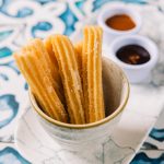 Churros con Dulce de Leche